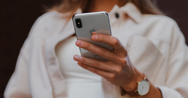 People using mobile phones